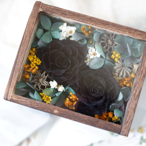 続ける|パンドラの箱は花を枯らさない永遠の花バラの花王の花の箱のスポット 2枚目の画像