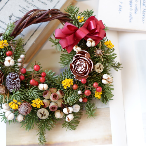 続ける|クラシッククリスマスノーベルソンドライフラワークリスマス