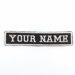 Embroidered Patch Custom Patch Name Patch 2枚目の画像