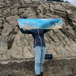 Mountain image Taiwan can help sports towel long towel towel 5枚目の画像