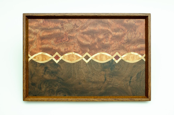 木象嵌長手盆 NBPZ-0213 その他インテリア雑貨 poke 通販 7397878