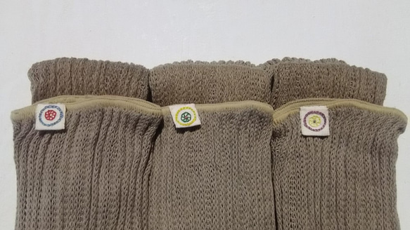 勞里爾（Laurier）滿月染料護腿棉和絲綢月草保暖器 第4張的照片