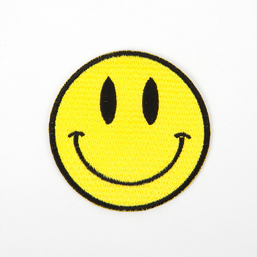 サーキュレーティングスマイル ワッペン スマイルワッペン(大) ワッペン・アップリケ マルタししゅう 通販