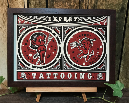 七福神 刺青 画 tattoo タトゥー 開運 縁起物 オリジナル