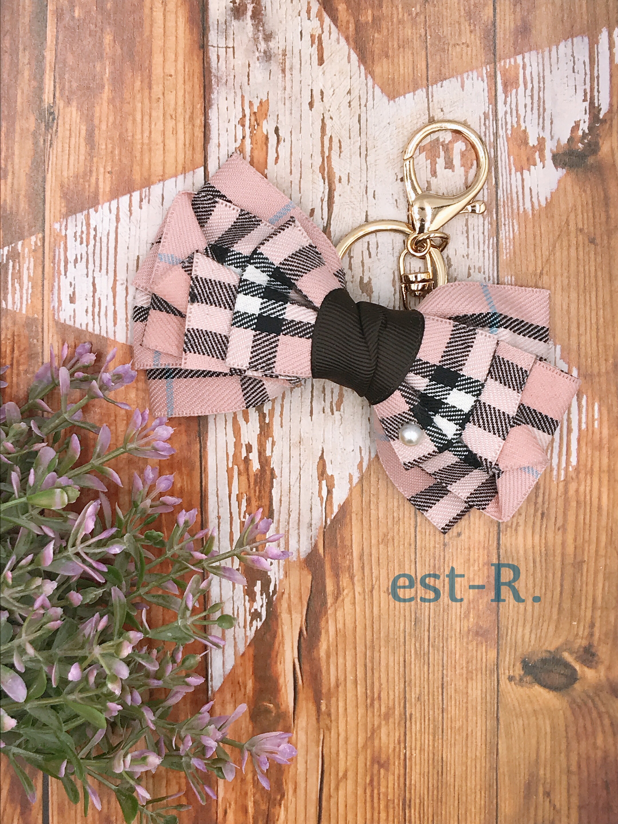 チェック柄 バーバリー ヘアゴム