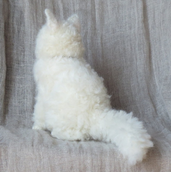 ポンポン猫（Mさまご依頼品） 4枚目の画像