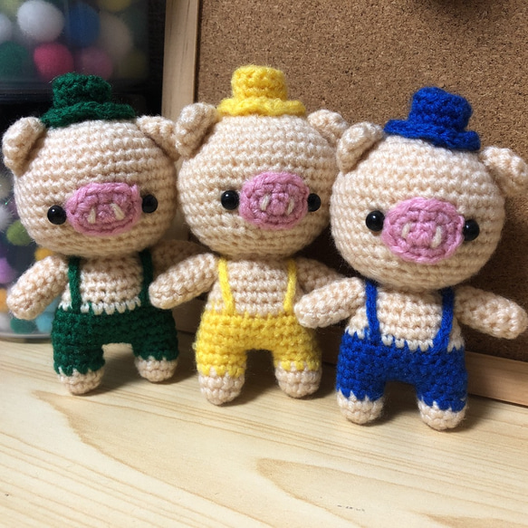 編みぐるみキーホルダー3？つ