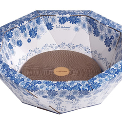 China Bowl 青花瓷紙製貓家具貓屋【內附抓板／猫の爪とぎがあります】 第2張的照片