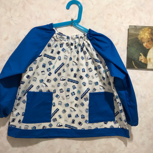 オーダー品】新幹線ホワイトスモック色違いあり 【オーダー品】新幹線