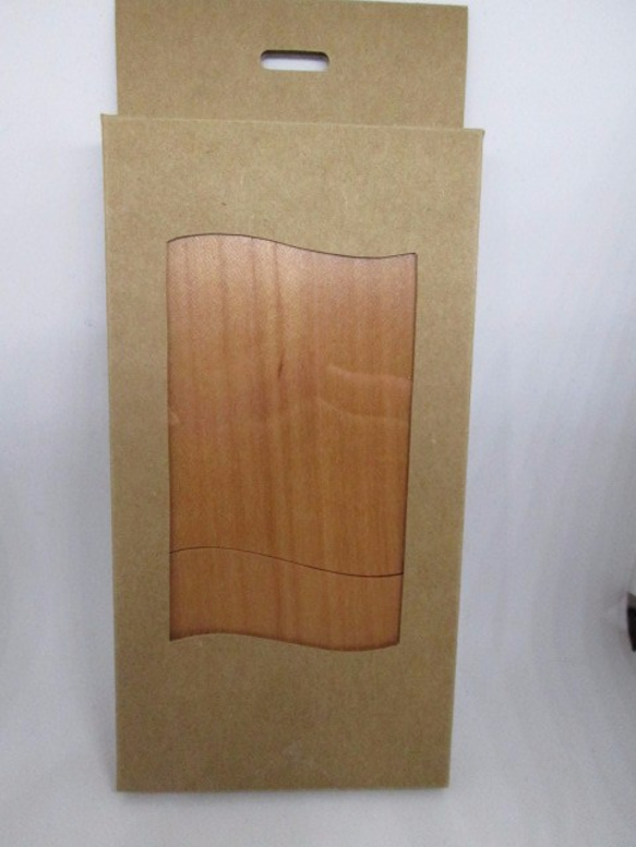 【送料無料】 iphone6/さくらんぼの木（チェリー） ウッドケース　s7 8枚目の画像