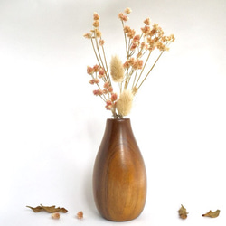 Creema限定☆一輪挿し 松 天然木（無垢材） 一輪挿し・花瓶・花器