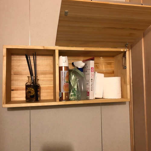 ニトリ 光沢のある木目模様が美しいキャビネット(ポスティア DBR