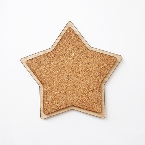 星型コルクウッドコースター コースター traverso 通販 5999627