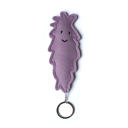 小毛怪鑰匙圈 / 紫色 第1張的照片