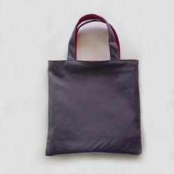 Tote Double Mini / 臺灣犬 / 小黑 / 帆布托特包 / 刺繡 第4張的照片