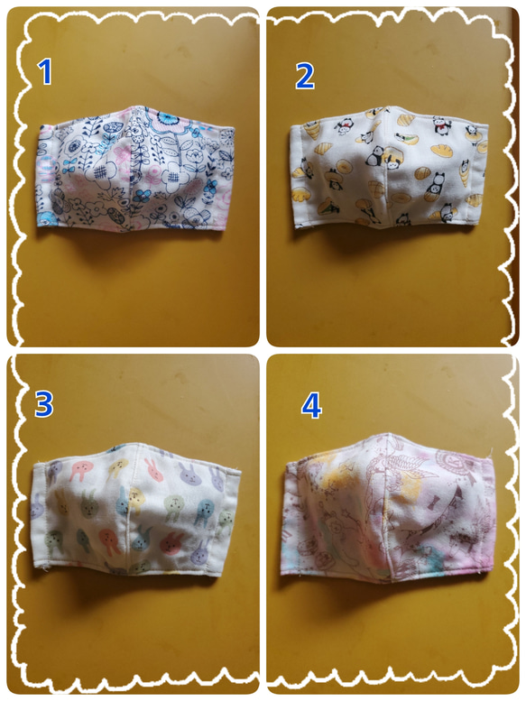 ♡立体型マスク♡(Kids) 1枚目の画像