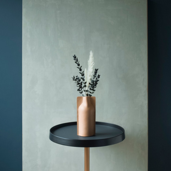 ZONE272完全な形の花の革手作りの生の革/オリジナルギフトボックス