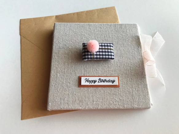 一個小禮物的祝福|手工卡片|生日卡|Handmade Birthday card/格子 第2張的照片