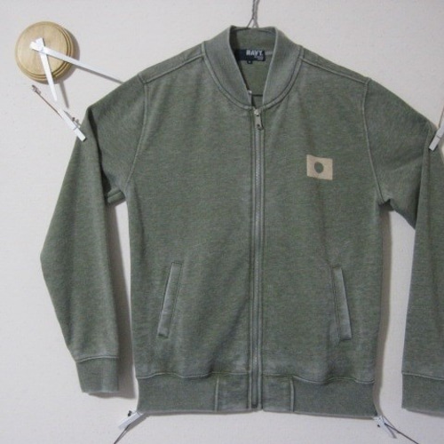 1点 ワンポイント 日の丸 MA-1【零】-3 薄手/スカジャン/デニム