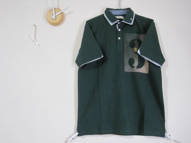 １点　ワンポイント　ポロ　ゼッケン【３】　刺繍/鹿の子/ユニーク/アロハ/トリコ/電卓/ステンシル/ライオン 4,320円
