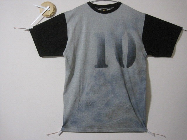 ビックシルエット　染み込み風ナンバー【10】　ワンピ／パジャマ／ユル／ダボ／大きい／５部／7分／スウェット／霜降り