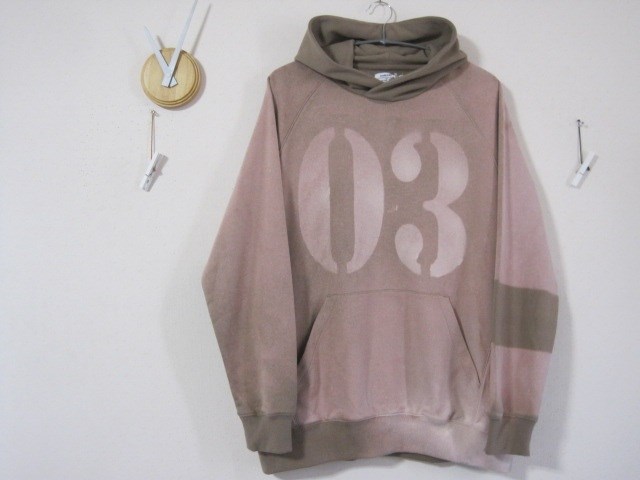 1点　ラグランパーカー【30】ココア　パイル/ブラウン/ストレッチ/プレゼント/カワイイ