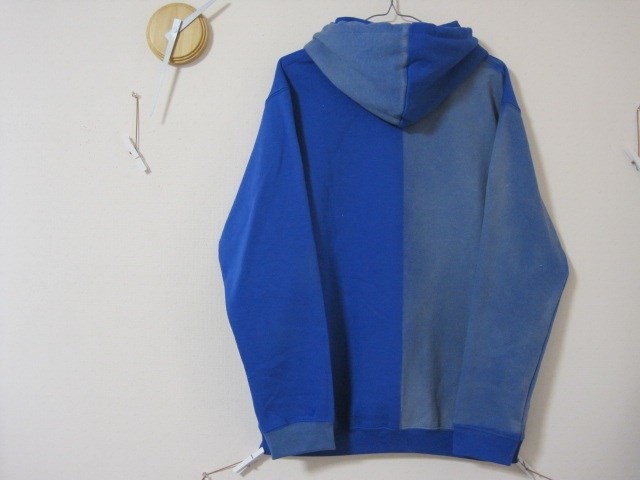 1点【極み】クレージーツートン　【No.】　空/ユニセックス/起毛/ワンピース/子供／暖／ホット／フード／ビンテージ