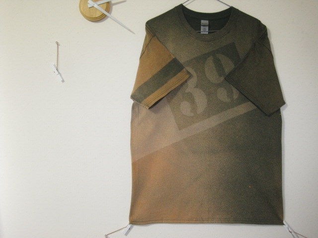 一点　彩霧ＳＰナンバー　サンキュウ【３９】　サビイロツートン　ありがとう/プレゼント/ギフト/スポーツ/渋い/カワイイ