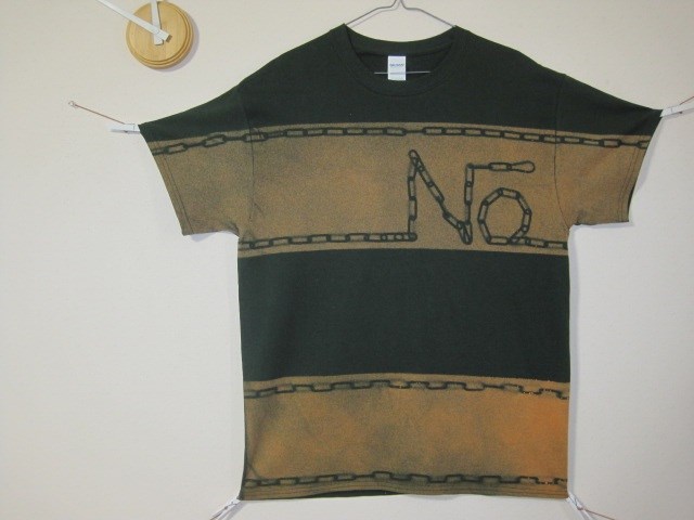 １点【極み】サビイロ　チェーンボーダー【No.】　ロック/渋/無骨/音楽/男前/アーミー/刀/襤褸/かっこいい/ギフト