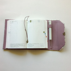 ほぼ日手帳オリジナル（文庫本・A6）対応手帳カバー　 5枚目の画像