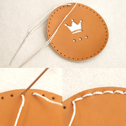 自分で作るファーストシューズ ベビーシューズ 手作りキット 工作 出産祝い 日本製 (DUCKS)【5～18日以内発送】 10枚目の画像