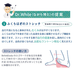 【めざましテレビで紹介】ふくらはぎストレッチャー ドクターホワイル (DRFT1) 【納期5～11日以内発送】 3枚目の画像