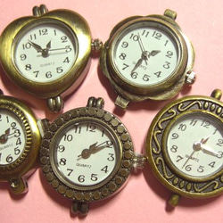 ドロップ腕時計（ピンク系） 3枚目の画像