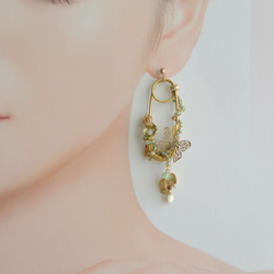 片耳ピアス　フェアリーテイル（受注生産） 1枚目の画像