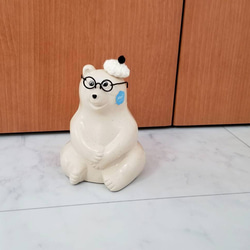 しろくま貯金箱 麦わら帽子 その他置物 ..ro-ro..petit nid 通販