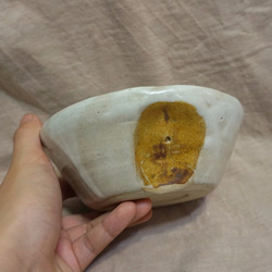 手工陶器／金紅石釉飯碗 第1張的照片