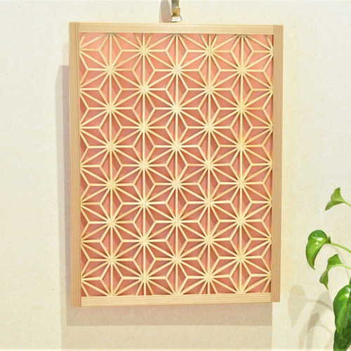 【Sato】組子細工_折敷(6枚)_麻の葉紋様 Sato】組子細工_折敷(6枚)_麻の葉紋様 Sato】組子細工_