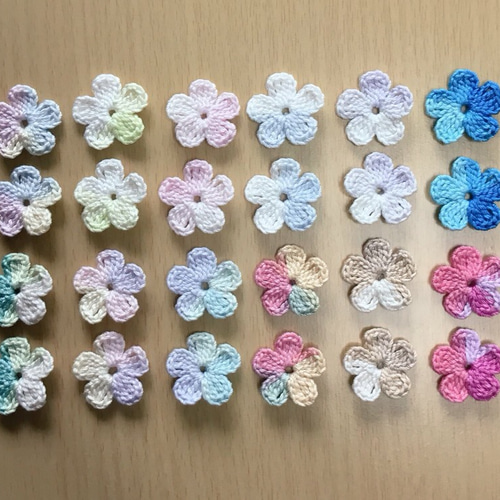高価値セリー ハンドメイド資材☆お花モチーフ6枚価格レース編み アレンジ その他