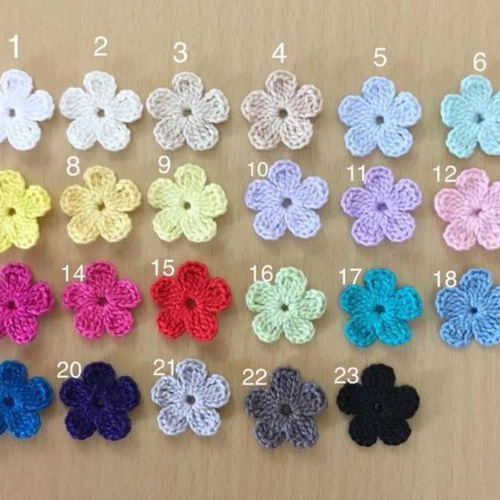 ハンドメイド お花モチーフ25個 素材B｜Yahoo!フリマ（旧PayPay