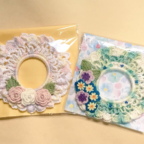 イベントお知らせ☆ハンドメイド☆レース編みシュシュヘアゴム