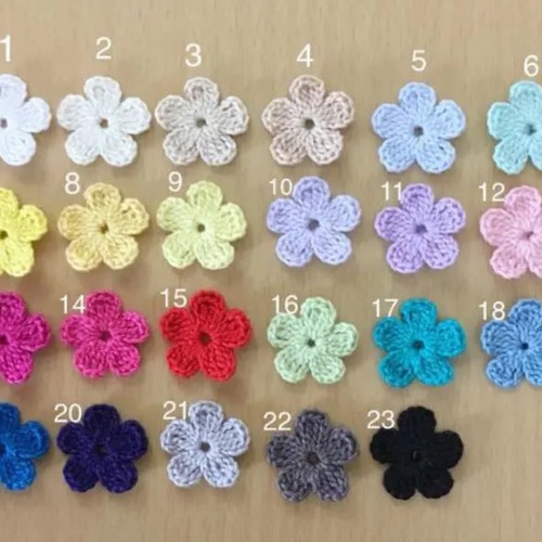 お得なセール情報 ハンドメイドお花モチーフ5枚価格アレンジワンポイントにパーツ その他