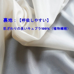 【清淡清爽！ 】#169☆刺繡薄紗蕾絲【藏青色】立體面具 第3張的照片