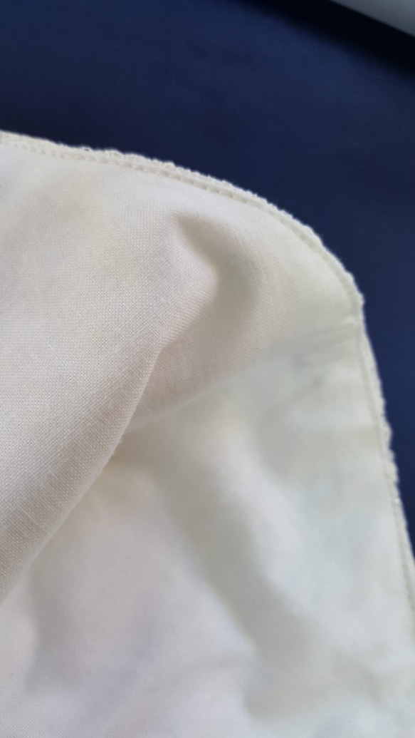 [限量版]＃158☆棉質雙層紗布立體口罩，帶有精美的亮面刺繡☆ 第4張的照片