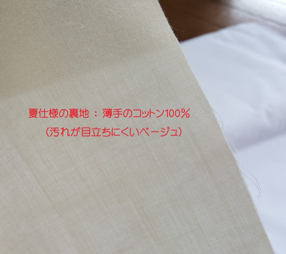 [Yukagi]＃201折疊式船形口罩♪[吉祥蜻蜓圖案]（白色）☆ 第4張的照片