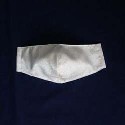 [夏季規格！ ]溫和的皮膚♪由100％雙面全絲綢製成的三維面膜☆（Saaya型“ Sayagata”） 第4張的照片