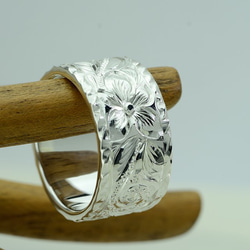 フラットリング12㎜×2㎜（シルバー）　ハワイアンジュエリー 4枚目の画像