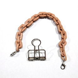 Paperbag Clutch (s) 革鎖付き / KA & NV 3枚目の画像