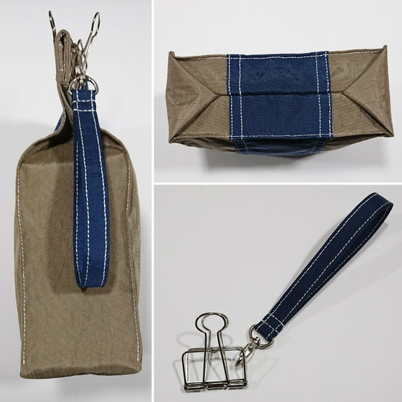 Paperbag Clutch / BE & NV 3枚目の画像