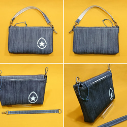 BinB Pouch / Denim 2枚目の画像