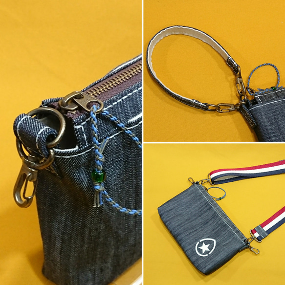 BinB Pouch / Denim 4枚目の画像